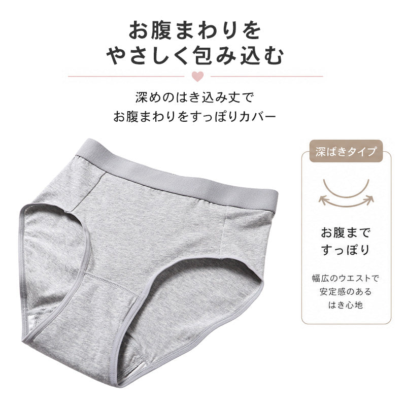 サニタリーショーツ 生理ショーツ 生理パンツ 昼用 軽い日用 S M L LL 3L 4L 生理用ショーツ 羽根つき 綿 無地 サニタリー 生理 下着 パンツ ショーツ レディース