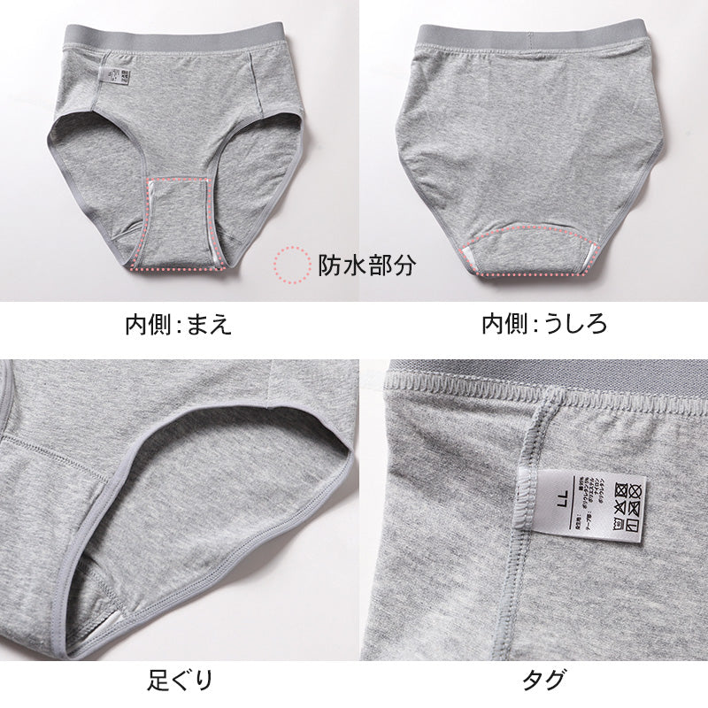 サニタリーショーツ 生理ショーツ 生理パンツ 昼用 軽い日用 S M L LL 3L 4L 生理用ショーツ 羽根つき 綿 無地 サニタリー 生理 下着 パンツ ショーツ レディース