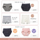サニタリーショーツ 生理ショーツ 生理パンツ 夜用 多い日用 S M L LL 3L 4L 生理用ショーツ 羽根つき 綿 無地 サニタリー 生理 下着 パンツ ショーツ レディース