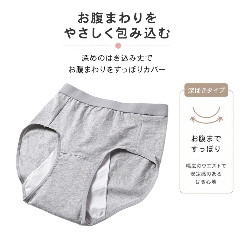 サニタリーショーツ 生理ショーツ 生理パンツ 夜用 多い日用 S M L LL 3L 4L 生理用ショーツ 羽根つき 綿 無地 サニタリー 生理 下着 パンツ ショーツ レディース