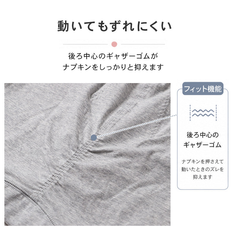 サニタリーショーツ 生理ショーツ 生理パンツ 夜用 多い日用 S M L LL 3L 4L 生理用ショーツ 羽根つき 綿 無地 サニタリー 生理 下着 パンツ ショーツ レディース