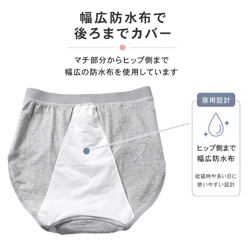 サニタリーショーツ 生理ショーツ 生理パンツ 夜用 多い日用 S M L LL 3L 4L 生理用ショーツ 羽根つき 綿 無地 サニタリー 生理 下着 パンツ ショーツ レディース