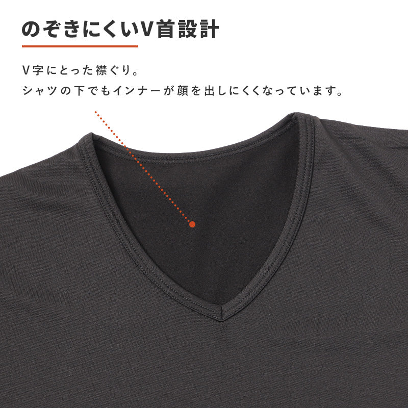 裏起毛 インナー メンズ ノースリーブ Vネック 袖なし あったかインナー スリーブレス 肌着 S M L LL 3L 4L 5L 秋冬 防寒インナー 重ね着 冷え対策 薄手 着ぶくれしない ストレッチ 速乾 紳士肌着 アンダーウェア V首 大きいサイズ 寒がり