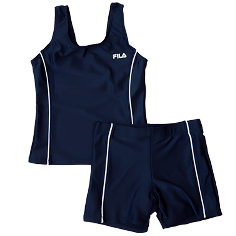 FILA 女子セパレートスクール水着 120cm～170cm (フィラ 女子スクール水着 水泳 プール 海水浴 学校用) (学用品) (在庫限り)