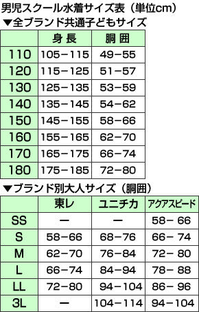 ボーイズ 男子ミドル丈スクール水着 110cm～180cm (水着 スクール 男子用) (学用品) (在庫限り)