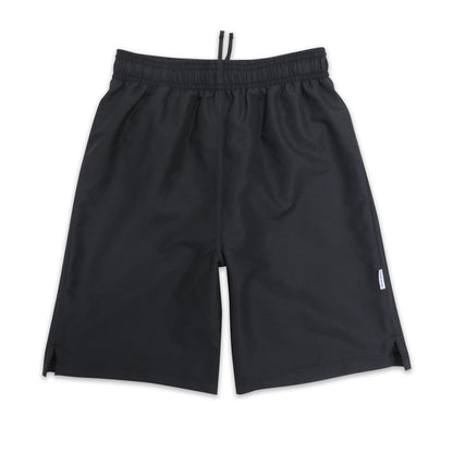 スクール水着 男子 サーフパンツ 120cm～170cm (ミドル丈 プール スイミング 無地 学校 スイムウェア 男の子 海パン インナー付き 黒 紺 小学生 中学生 大きいサイズ) (在庫限り)