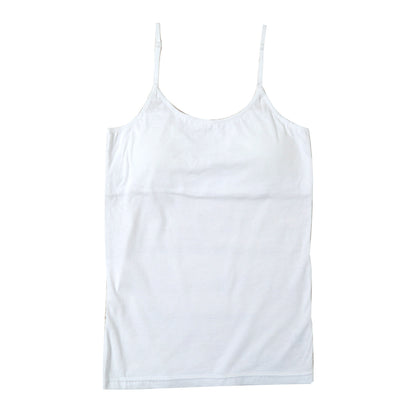 ジュニア 下着 女子 胸二重 キャミソール 綿100% 140cm～165cm 小学生 キッズ 女の子 肌着 ソフトカップ付き パッド付き 中学生 胸 二重 女児 インナー 綿100％ ガールズ 140 150 160