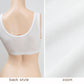 胸二重 ソフトカップ付き ハーフトップ 140cm～165cm (ジュニア ブラ ノンワイヤー ブラジャー 綿100 綿 コットン カップ付き カップ付きインナー 女の子 女子 インナー 下着 中学生 キッズ 白 無地)