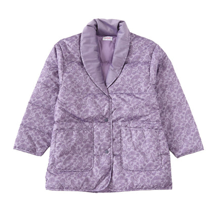 グンゼ 羽毛 ダウン 婦人 ジャケット S～L (GUNZE 冷え対策 羽織り はおり 暖かい 首元 防寒 冷え 洗える 母の日 プレゼント S M L) (送料無料)