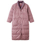 レディース ガウン 羽毛 暖かい 冬用 ルームウェア S M L 防寒 部屋着 ナイトガウン 女性用 軽い あったか 羽織り 室内着 前開き ピンク パープル グンゼ おうち時間 在宅ワーク 冷え対策 リラックスウェア 寝間着 シンプル ギフト プレゼント 母の日 (送料無料)