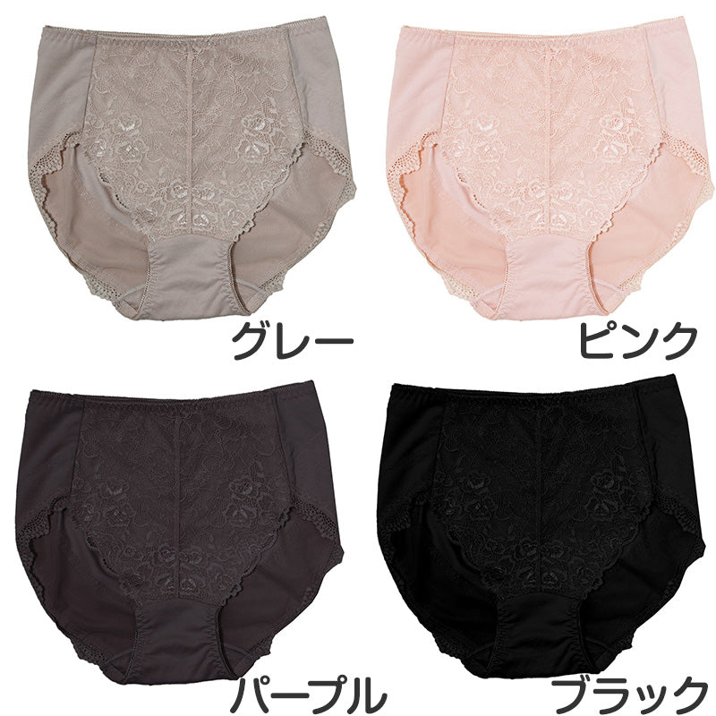 ガードルショーツ レディース ガードル ショートガードル お腹おさえ 下腹 補正下着 補整下着 綿混 補正ショーツ お腹押さえ M L LL ヒップサポート インナー お腹 引きしめ 婦人 ミセス