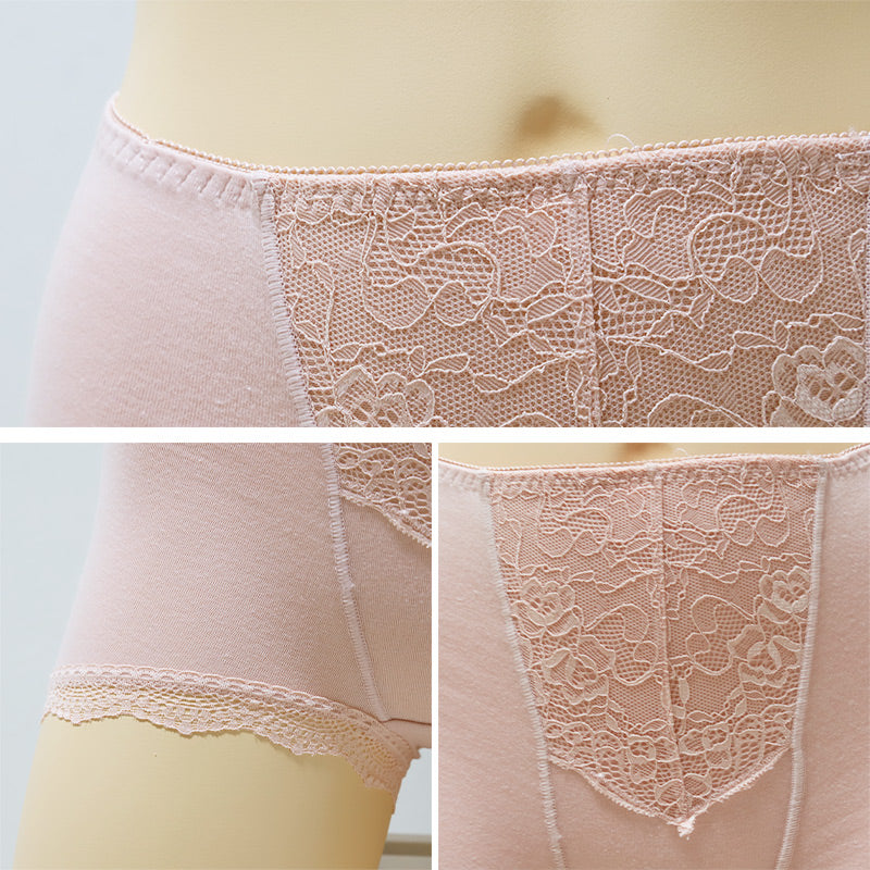 ガードル ショート丈 ぽっこりお腹 ガードルショーツ 1分丈 M L LL 補正 下着 補整 ショートガードル お腹押さえ 下腹 インナー たるみ 引きしめ 産後 (在庫限り)