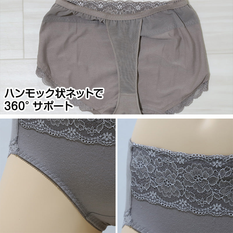 ガードル ショート丈 ヒップ 骨盤底筋 ガードルショーツ M L LL 補正 下着 補整 ショートガードル お尻 インナー たるみ 引きしめ 産後 (在庫限り)