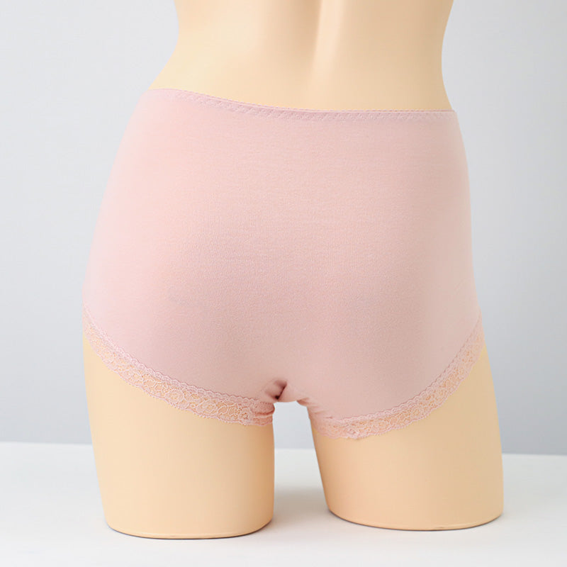 サニタリーショーツ 綿混 パンツ レディース M L LL サニタリー ショーツ レディース パンツ インナー 下着 生理用パンツ 綿混 お肌にやさしい レース