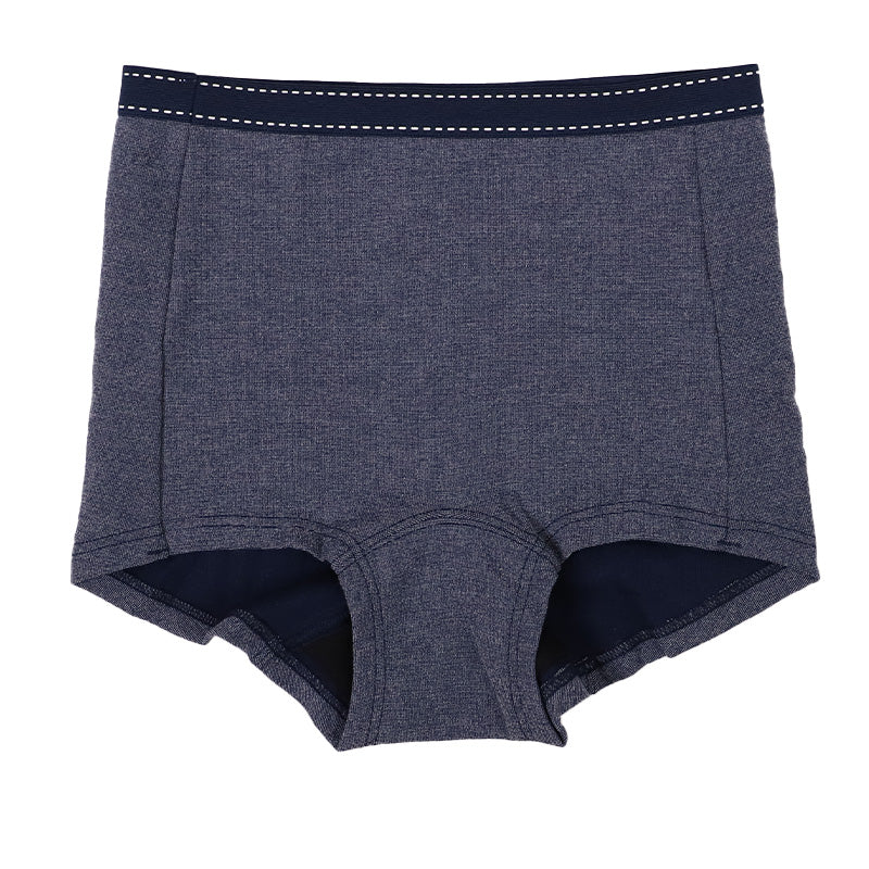 レディース ジュニア 普段履き レギュラー ウイング ボクサーショーツ サニタリーショーツ 綿混 羽根付き M L LL 女性 女の子 下着 パンツ 女子 サニタリー 羽根つき インナー 高校生 生理用パンツ 昼用 (在庫限り)