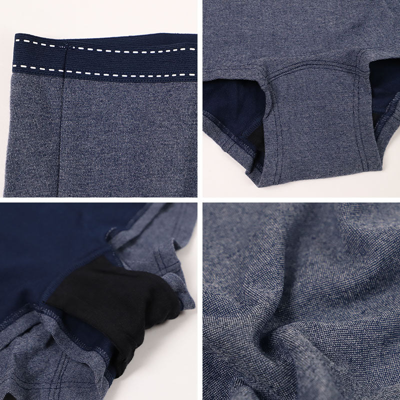 ジュニア 普段履き レギュラー ウイング ボクサーショーツ サニタリーショーツ 綿混 羽根付き 150～165cm 女の子 下着 パンツ 女子 サニタリー 羽根つき インナー 小学生 中学生 生理用パンツ 昼用 (在庫限り)