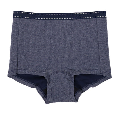 ジュニア 普段履き レギュラー ウイング ボクサーショーツ サニタリーショーツ 綿混 羽根付き 150～165cm 女の子 下着 パンツ 女子 サニタリー 羽根つき インナー 小学生 中学生 生理用パンツ 昼用 (在庫限り)