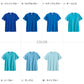 Tシャツ 半袖 キッズ 男女兼用 5.6オンス 無地 綿100％ 丈夫 青・紫系 100～160 (半袖 シャツ tシャツ ジュニア 男の子 女の子 クルーネック 夏) (取寄せ)