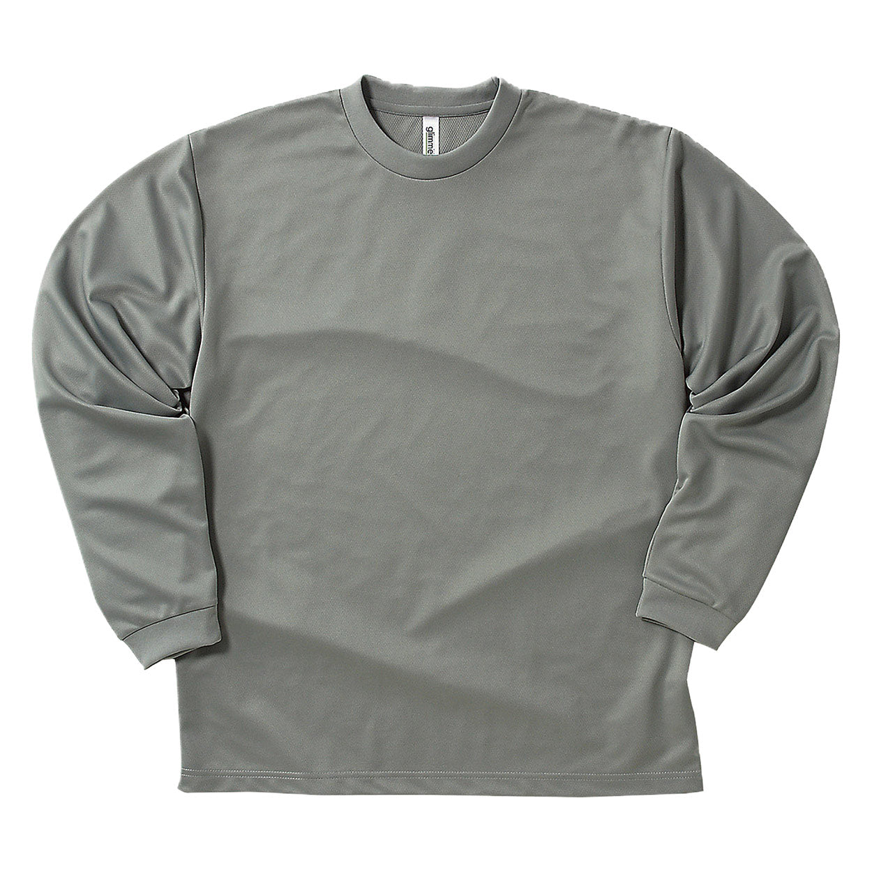 グリマー ドライtシャツ キッズ ジュニア 長袖 4.4オンス 吸汗速乾 UVカット 無地 ジム ユニフォーム 140/150 (glimmer ながそで 長そで tシャツ 140 150 ボーイズ ガールズ 小学生 紫外線対策) (取寄せ)