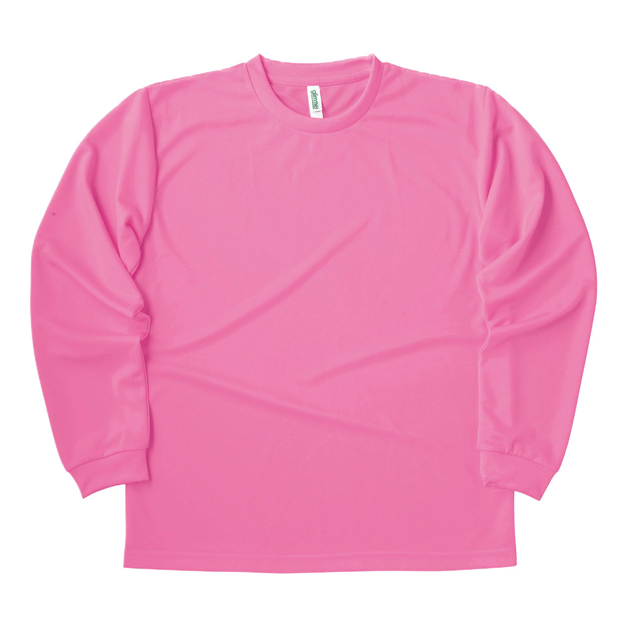 グリマー ドライtシャツ キッズ ジュニア 長袖 4.4オンス 吸汗速乾 UVカット 無地 ジム ユニフォーム 140/150 (glimmer ながそで 長そで tシャツ 140 150 ボーイズ ガールズ 小学生 紫外線対策) (取寄せ)