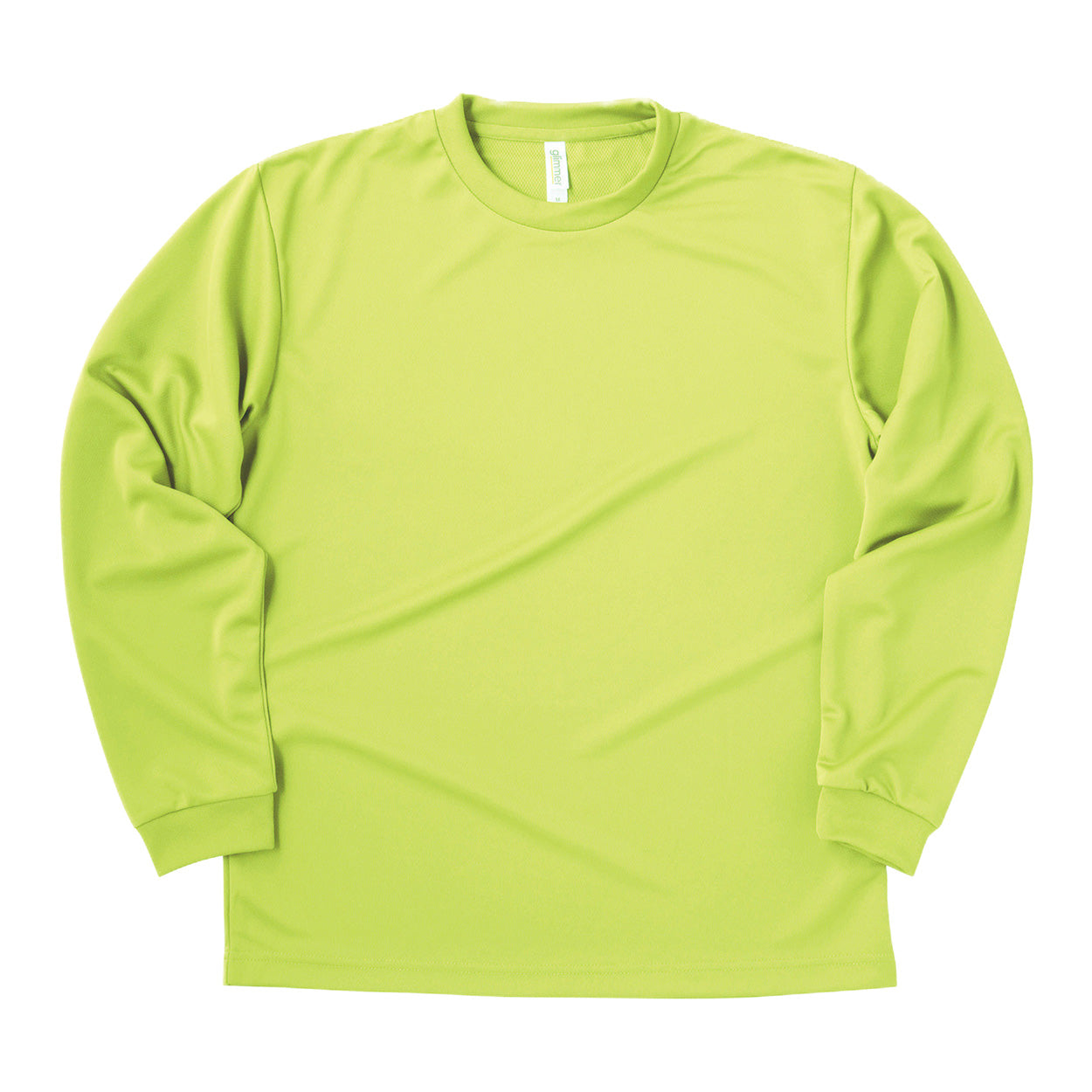 グリマー ドライtシャツ キッズ ジュニア 長袖 4.4オンス 吸汗速乾 UVカット 無地 ジム ユニフォーム 140/150 (glimmer ながそで 長そで tシャツ 140 150 ボーイズ ガールズ 小学生 紫外線対策) (取寄せ)
