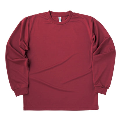 グリマー ドライtシャツ キッズ ジュニア 長袖 4.4オンス 吸汗速乾 UVカット 無地 ジム ユニフォーム 140/150 (glimmer ながそで 長そで tシャツ 140 150 ボーイズ ガールズ 小学生 紫外線対策) (取寄せ)