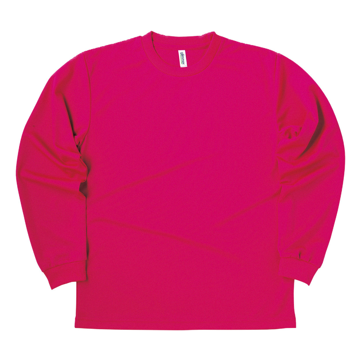 グリマー ドライtシャツ キッズ ジュニア 長袖 4.4オンス 吸汗速乾 UVカット 無地 ジム ユニフォーム 140/150 (glimmer ながそで 長そで tシャツ 140 150 ボーイズ ガールズ 小学生 紫外線対策) (取寄せ)