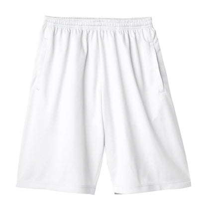 男女兼用 ユニセックス ハーフパンツ 半ズボン メッシュ 通気性 吸汗速乾 UPF20+ 紫外線対策 定番 スポーツ 運動 アウトドア 白 黒 グレー 赤 青 ベージュ 緑 ネイビーピンク 黄色 紫 S M L LL 3L 4L 5L (取寄せ)