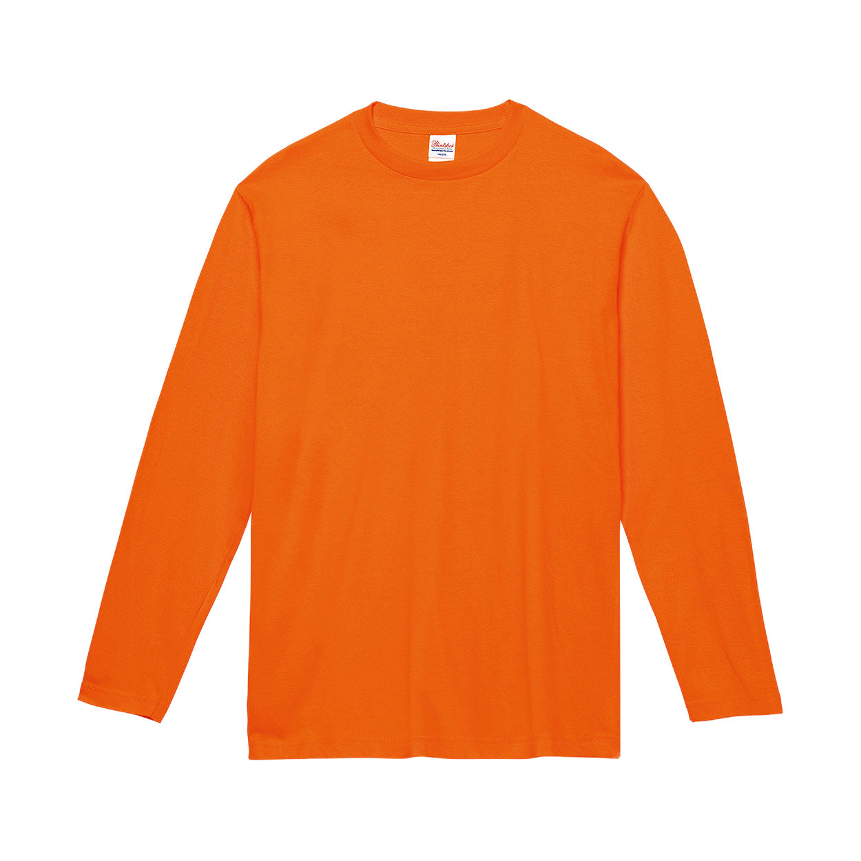 男女兼用 ユニセックス Tシャツ 長袖 綿100％ 無地 定番 クルーネック 丸首 プリントスター 5.6オンス 丈夫 カジュアル スポーツ 運動 アウトドア 白 黒 グレー 赤 青 緑 ネイビー ピンク 黄色 紫 S M L LL 3L 4L (取寄せ)