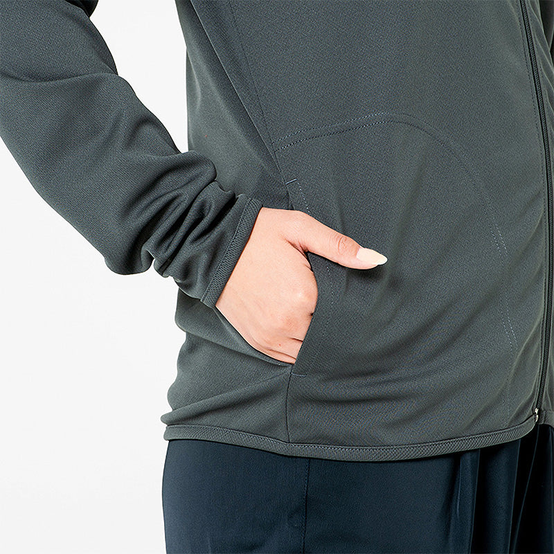 男女兼用 ユニセックス ドライ ジップジャケット 長袖 メッシュ M L LL 3L 4L 5L アウトドア 制服 ユニフォーム スポーツ 運動 快適 羽織り メンズ レディース 通気性 吸汗速乾 UVカット 軽い