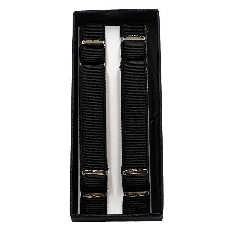 アームバンド メンズ 紳士 袖 腕 バンド ゴム 家事 両腕用 日本製 1.5cm×約25cm (袖どめ ビジネス シンプル ワイシャツ ブラック ブラウン ネイビー)