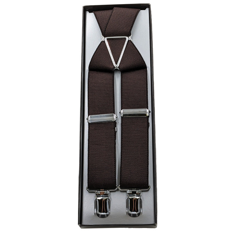 サスペンダー メンズ 日本製 30mm X型 クロス 30mm (シンプル 無地 スーツ ビジネス 紳士 男性 男女兼用 ブラック ネイビー ブラウン グレー ホワイト)