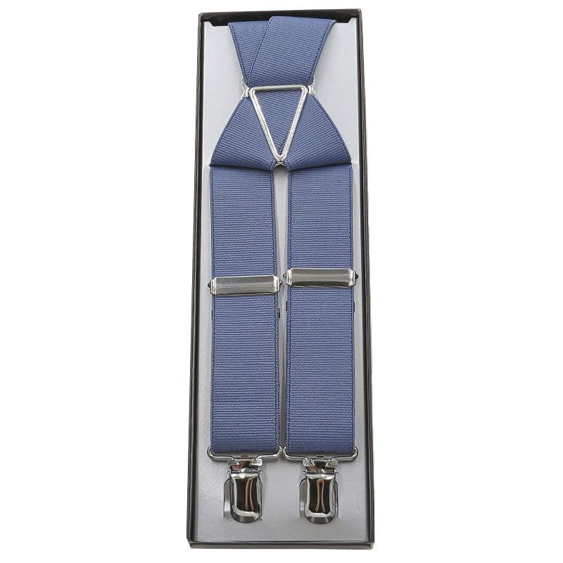 サスペンダー メンズ 日本製 30mm X型 クロス 30mm (シンプル 無地 スーツ ビジネス 紳士 男性 男女兼用 ブラック ネイビー ブラウン グレー ホワイト)