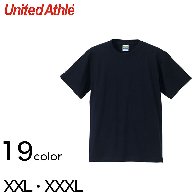 レディース カラー 無地Tシャツ 大きいサイズ ユナイテッドアスレ XXL・XXXL (婦人 女性 女子 アウター 半袖) (取寄せ)