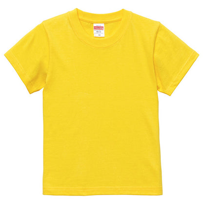 Tシャツ キッズ 無地 女の子 男の子 半袖 カラー ユナイテッドアスレ ブランド 90～160cm 子供服 トップス 子ども 男子 女子 ジュニア 黄色 オレンジ 赤 紫 緑 90 100 110 120 130 140 150 160 (送料無料) (取寄せ)