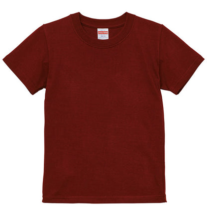 Tシャツ キッズ 無地 女の子 男の子 半袖 カラー ユナイテッドアスレ ブランド 90～160cm 子供服 トップス 子ども 男子 女子 ジュニア 緑 青 紺 ネイビー 茶 90 100 110 120 130 140 150 160 (送料無料) (取寄せ)