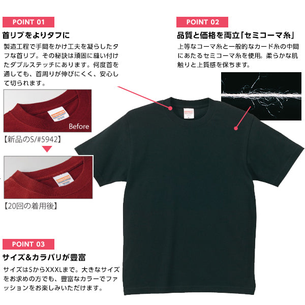 レディース 6.2オンスプレミアムTシャツ XS～XL (United Athle レディース アウター シャツ カラー) (取寄せ)