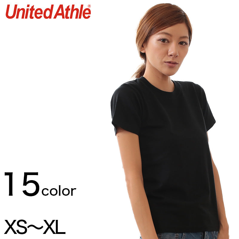 レディース 6.2オンスプレミアムTシャツ XS～XL (United Athle レディース アウター シャツ カラー) (取寄せ)