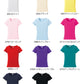 レディース 6.2オンス CVCフライスTシャツ S～XL (United Athle レディース アウター シャツ カラー) (在庫限り)