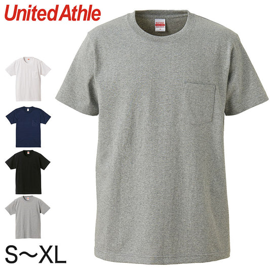 スーパーヘヴィーウェイト 7.1オンスTシャツ ポケット付 S～XL (United Athle メンズ アウター) (在庫限り)