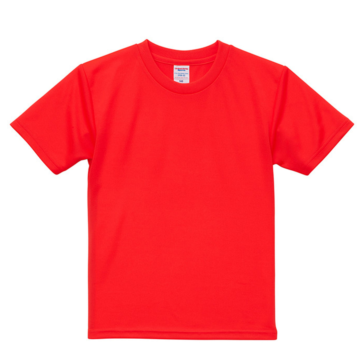 Tシャツ キッズ 男の子 女の子 無地 カラー 半袖 メッシュ 120-160cm ユナイテッドアスレ 子供 こども ボーイズ ガールズ 男子 女子 120 130 140 150 160 ブランド スポーツ uv (取寄せ)