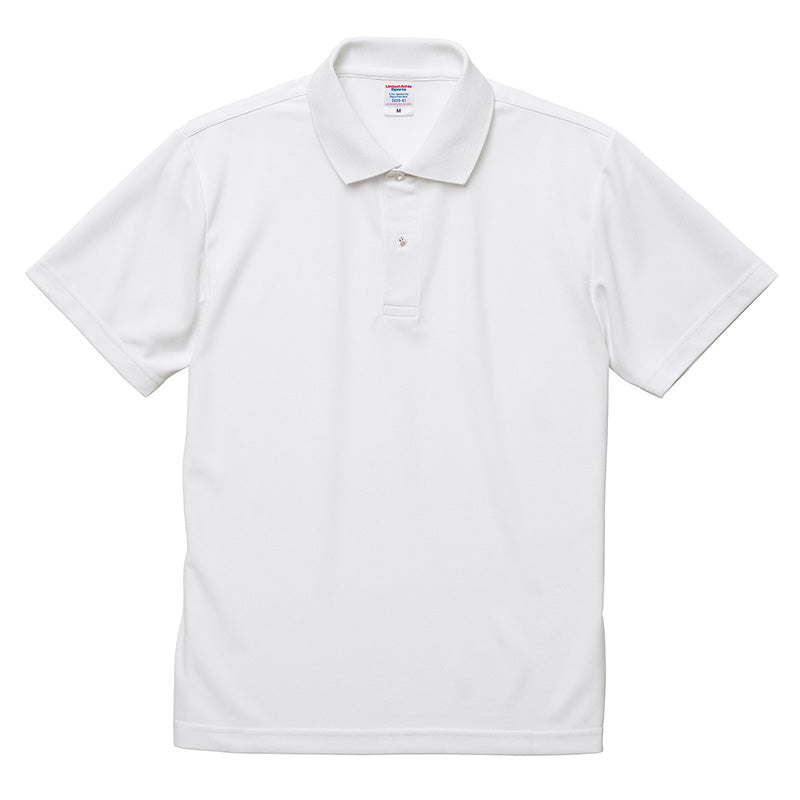 ポロシャツ ドライポロシャツ シャツ 4.7オンス ユナイテッドアスレ レディース メンズ XS～5XL 無地 シンプル アウター ユニセックス 男女兼用 (取寄せ)