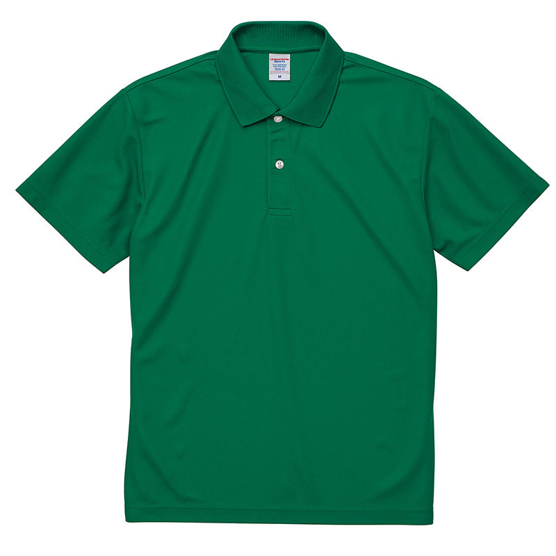 ポロシャツ ドライポロシャツ シャツ 4.7オンス ユナイテッドアスレ レディース メンズ XS～5XL 無地 シンプル アウター ユニセックス 男女兼用 (取寄せ)