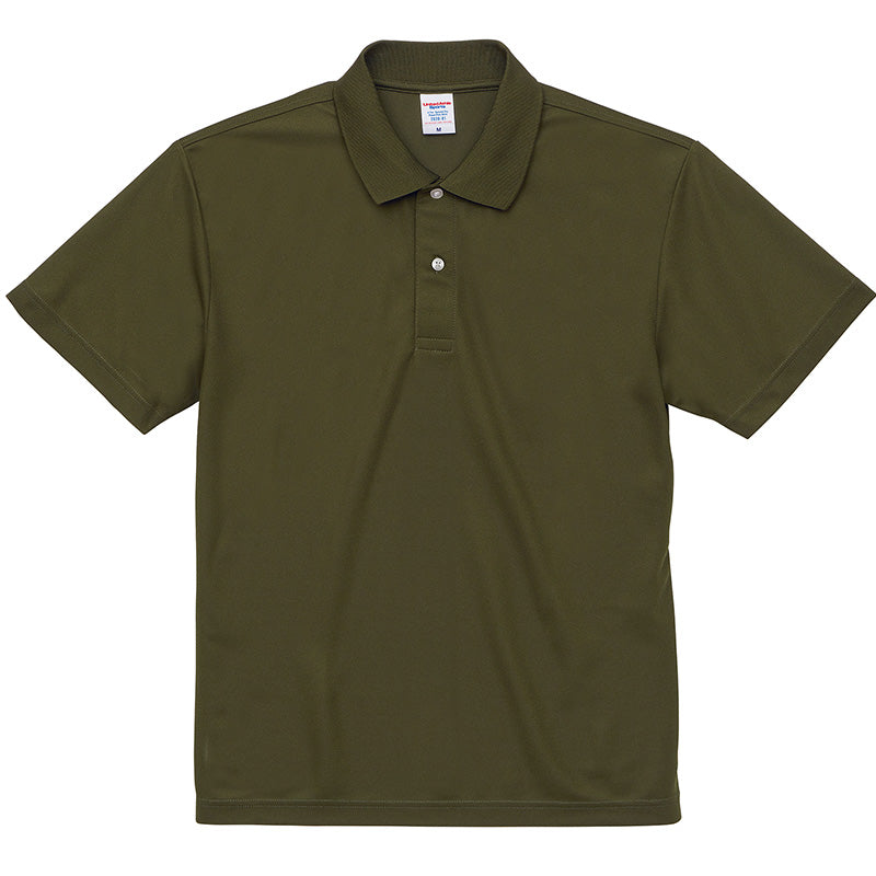 ポロシャツ ドライポロシャツ シャツ 4.7オンス ユナイテッドアスレ レディース メンズ XS～5XL 無地 シンプル アウター ユニセックス 男女兼用 (取寄せ)