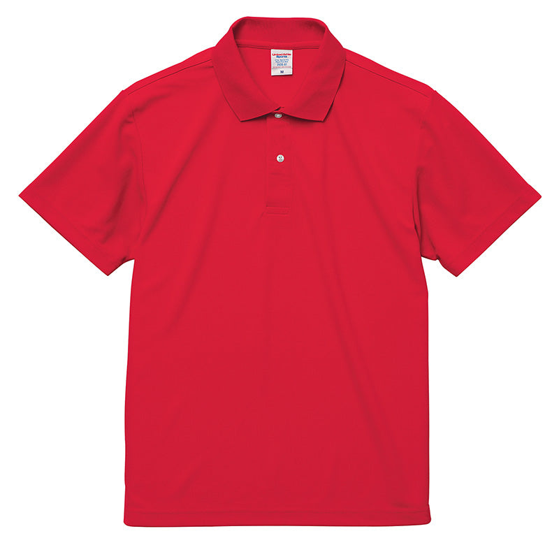 ポロシャツ ドライポロシャツ シャツ 4.7オンス ユナイテッドアスレ レディース メンズ XS～5XL 無地 シンプル アウター ユニセックス 男女兼用 (取寄せ)