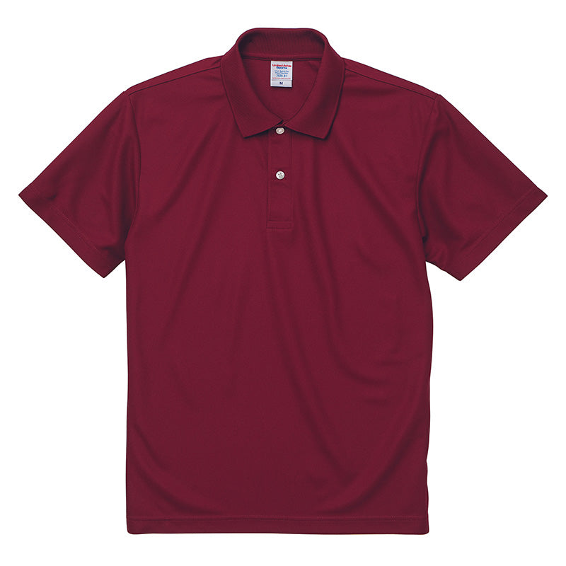 ポロシャツ ドライポロシャツ シャツ 4.7オンス ユナイテッドアスレ レディース メンズ XS～5XL 無地 シンプル アウター ユニセックス 男女兼用 (取寄せ)