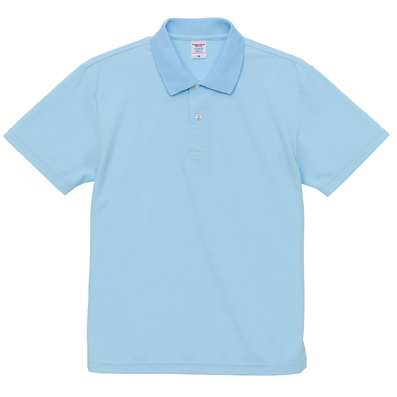 ポロシャツ ドライポロシャツ シャツ 4.7オンス ユナイテッドアスレ レディース メンズ XS～5XL 無地 シンプル アウター ユニセックス 男女兼用 (取寄せ)