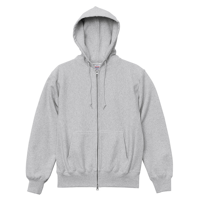 パーカー 裏起毛 スウェット フルジップ ジップアップ パーカ ユナイテッドアスレ S～XXL 12オンス アウター ユニセックス 男女兼用 レディース メンズ 秋冬 冬 防寒 (取寄せ)