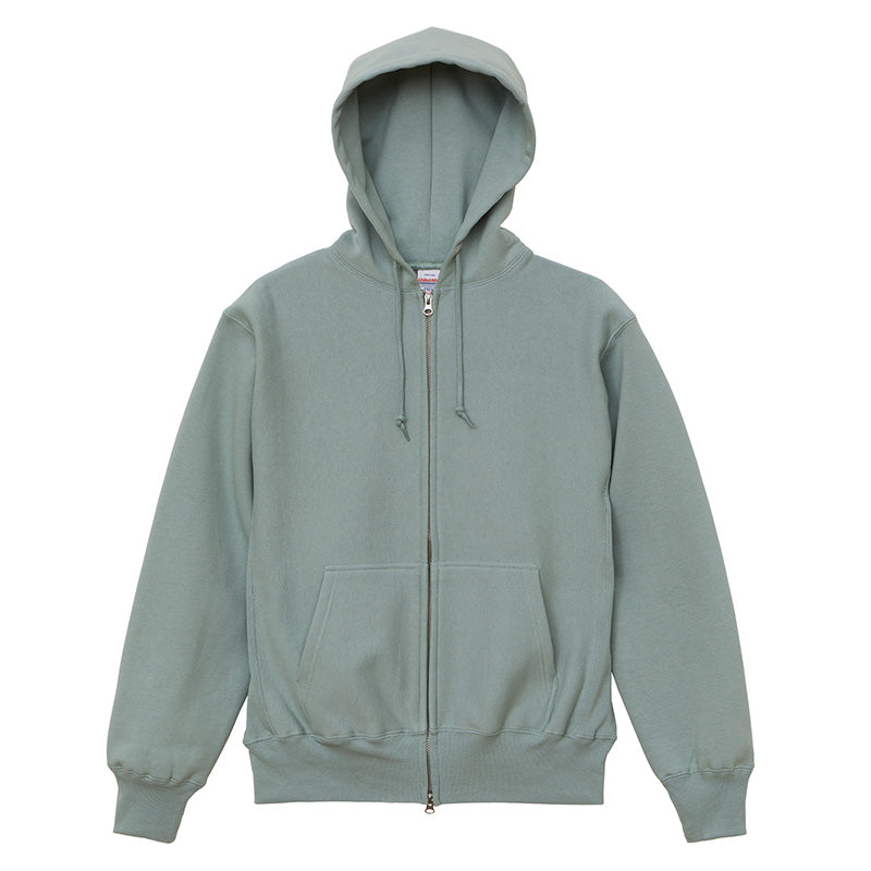 パーカー 裏起毛 スウェット フルジップ ジップアップ パーカ ユナイテッドアスレ S～XXL 12オンス アウター ユニセックス 男女兼用 レディース メンズ 秋冬 冬 防寒 (取寄せ)