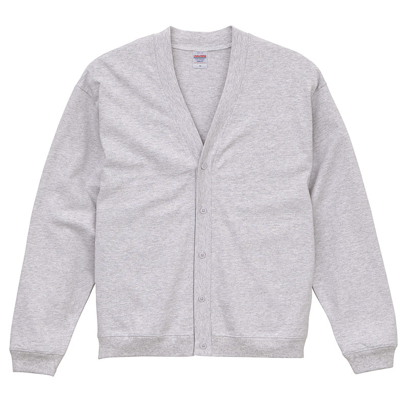 カーディガン 綿100 シンプル コットン  M L XL 10.0オンス 無地 シンプル アウター ユナイテッドアスレ ユニセックス 男女兼用 レディース メンズ (取寄せ)